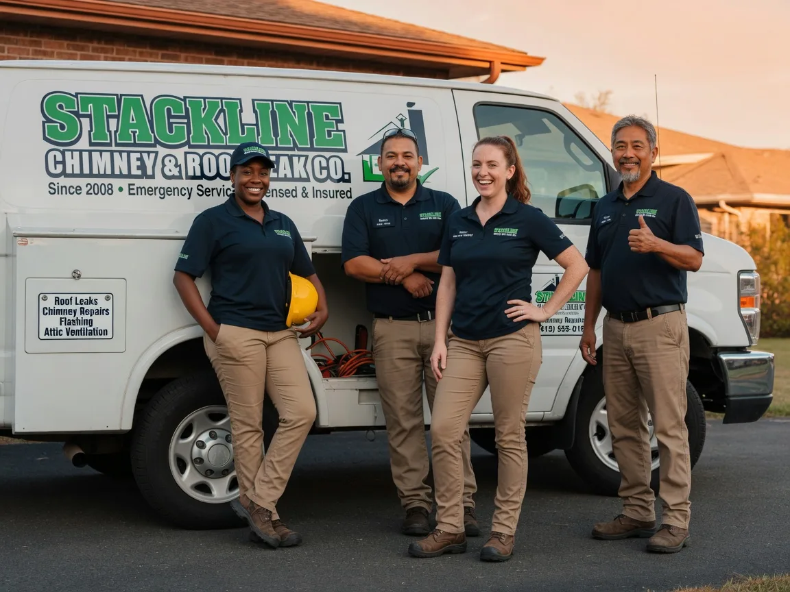 Chimney flashing repair company in Villa Park, CA